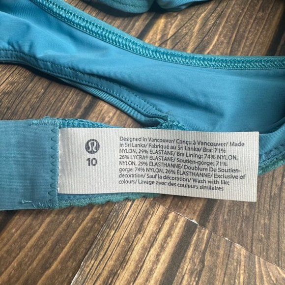 Lululemon All Day Breeze Bra NWT Size 10 (OCEA) - Picture 12 of 14